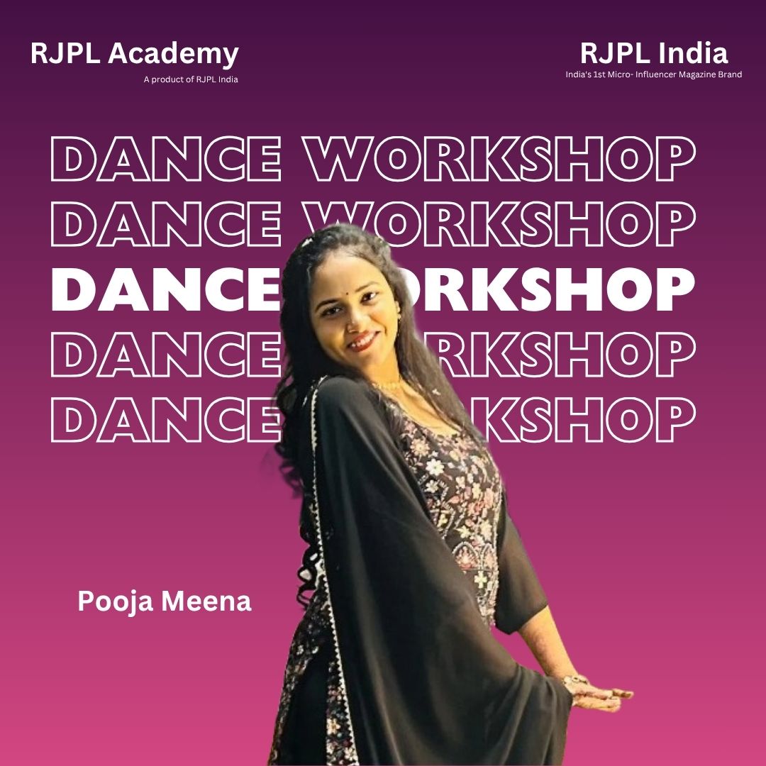 Pooja Meena’s 4-Day Online Dance Workshop – Learn, Groove & Shine!